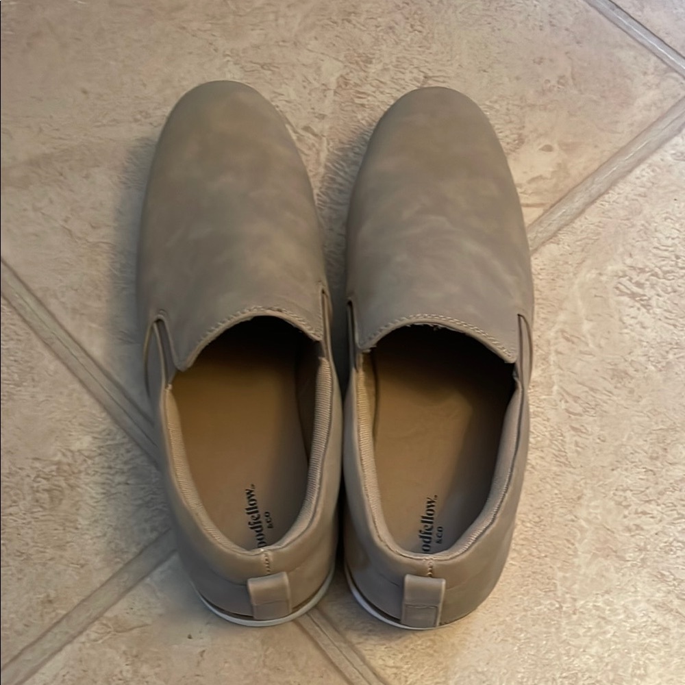 Goodfellow Loafers with Rubber Sole and Stitching Details